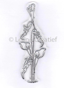 Leane Creatief Lea'bilities  Clear Stamps  - Calla