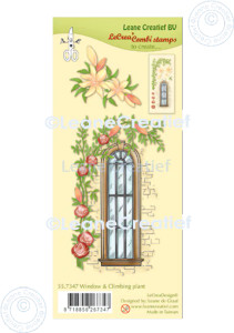Leane Creatief Lea'bilities  Combi Clear Stamps -  Window & Climbing Plant