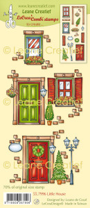 Leane Creatief Lea'bilities  Combi Clear Stamps -  Little House