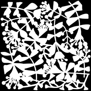 The Crafters Workshop 6x6in Stencil - Spring Sprung