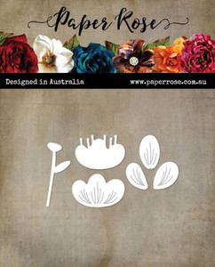 Paper Rose Studio Metal Dies - Etched Blooms #4