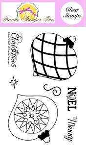 Frantic Stamper Clear Stamps - Noel Bauble