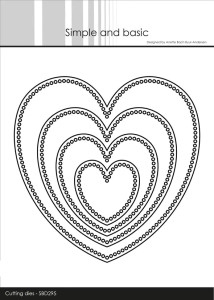 Simple and Basic Nesting Dies - Hearts