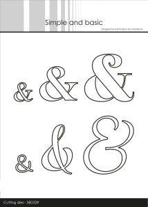 Simple and Basic Clear Stamps Set - Ampersand 2