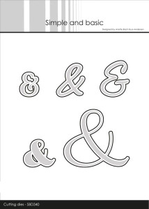 Simple and Basic Clear Stamps Set - Ampersand 3