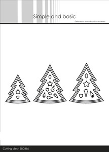 Simple and Basic Cutting Dies - Christmas Tree