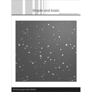 Simple and Basic Embossing Folder - Bubbles