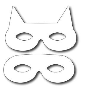 Frantic Stamper Precision Dies - Superhero Masks