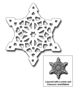 Frantic Stamper Precision Dies - Courchevel Snowfkale