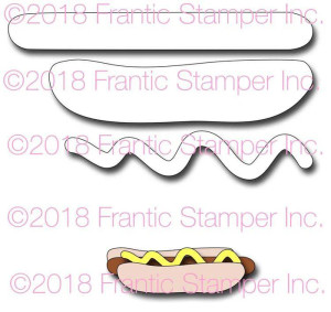 Frantic Stamper Precision Dies - Hot Dog