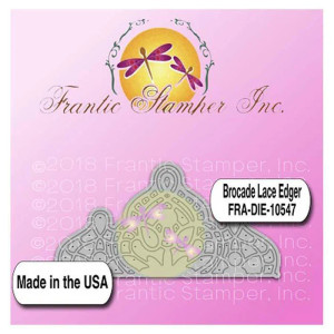 Frantic Stamper Lace Edger Dies - Brocade