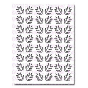 Frantic Stamper Precision Card Panel Dies - Leafy