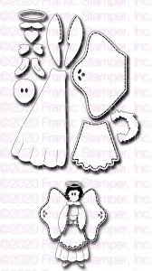 Frantic Stamper Precision Dies - Country Angel
