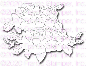 Frantic Stamper Precision Dies - Rose Bush