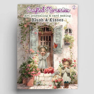 Creatief Art Crafted Memories Art Journaling & Card Making Book Kit - Blush & Kisses