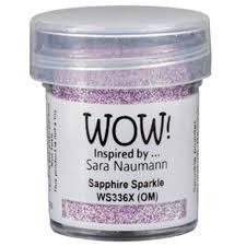 WOW! Embossing Powder - Sapphire Sparkle