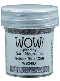 WOW! Embossing Powder - Golden Blue