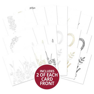 Hunkydory Crafts Adorable Scorable Build-a-Bouquet 6x6in Card Fronts