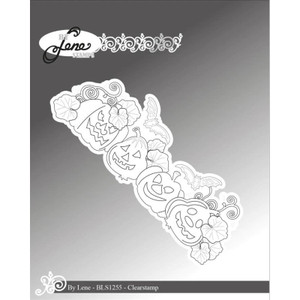 By Lene Clear Stamp - Scary Pumpkins