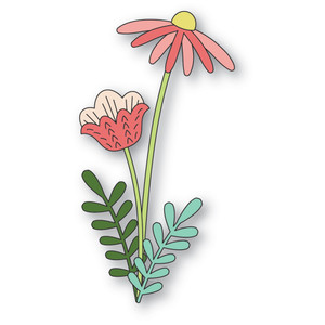 Memory Box Poppystamps Craft Dies - Lovely Floral Bundle