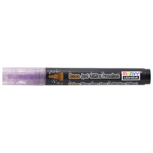 Marvy Uchida DecoColor Deco Just Glitter Premium Marker - Violet