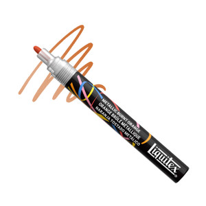 Liquitex Professional Acrylic Marker, 2mm - Metallic Burnt Orange
