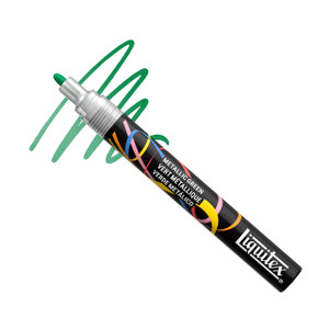 Liquitex Professional Acrylic Marker, 2mm - Metallic Green