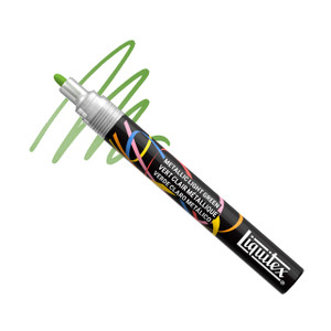 Liquitex Professional Acrylic Marker, 2mm - Metallic Light Green