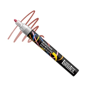 Liquitex Professional Acrylic Marker, 2mm - Metallic Rose