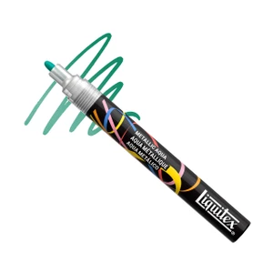 Liquitex Professional Acrylic Marker, 2mm - Metallic Aqua