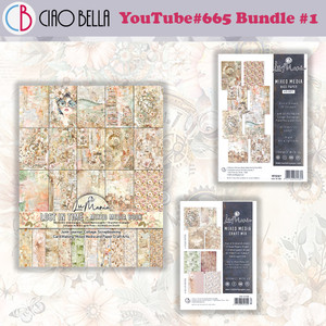 Ciao Bella YT#665 Lu Mania Mixed Media 3 Pack "I Want It All" Bundle #1 - Lost In Time