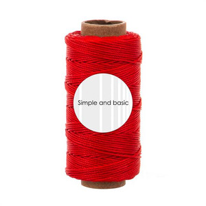 Simple and Basic Polyester Threads - Bright Red