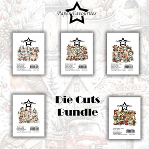 Paper Favourites NFYT 07/16/2026 5 Pack "I Want It All" Bundle #3 - Die Cuts, Christmas