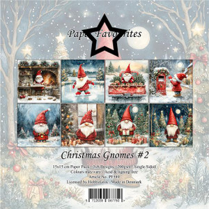 Paper Favourites 6x6in Paper Pad - Christmas Gnomes #2