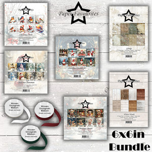 Paper Favourites NFYT 07/16/2026 9 Pack "I Want It All" Bundle #1 - 6x6in Paper Pads, Christmas
