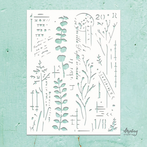 Mintay Papers Decorative Stencils - Mixed 9