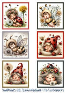 Barto Design A4 Topper Sheet - Cute As A Bug