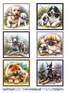 Barto Design A4 Topper Sheet - Best Friends