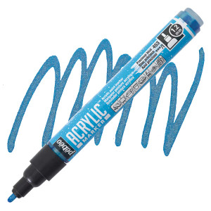 Pebeo Acrylic Marker Fine 1.2 mm Tip - Precious Blue