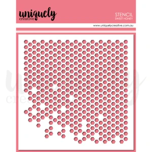 Uniquely Creative Stencil - Sweet Honey