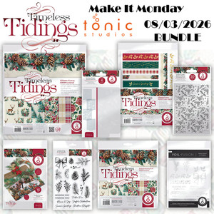Tonic Studios Make It Monday (08-03-2026) 8 Pack "I Want It All" Bundle - Timeless Tidings