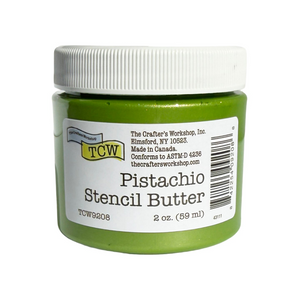 The Crafters Workshop Stencil Butter 2oz Jar - Pistachio