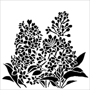 The Crafters Workshop 6x6in Stencils - Lilac