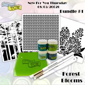 The Crafters Workshop NFYT 08/06/2026 8 Pack "I Want It All" Bundle #1 - Forest Bloom