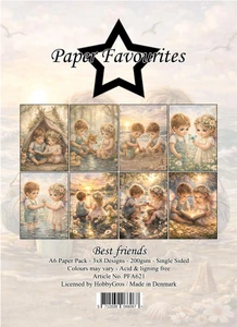 Paper Favourites A6/4.25x6in Paper Pad - Best Friends