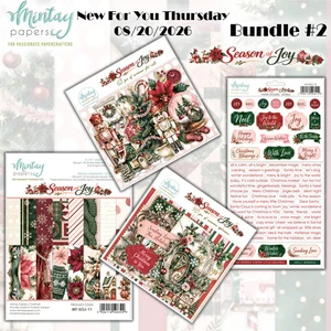Mintay Papers NFYT 08/20//2026 4 Pack Bundle #2 - Season of Joy