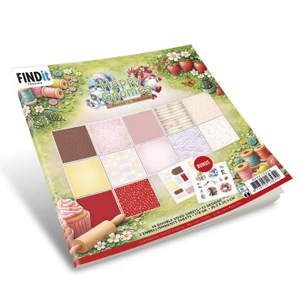 Find-It Trading 8x8in Paper Pack by Berrie's Beauties - Happy Gnomes