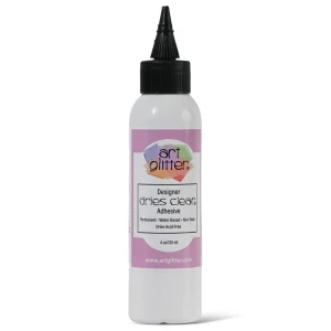 Art Glitter 4oz Designer Dries Clear Adhesive
