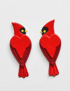 Memory Box Birch Press Design Block Print Dies - Cardinal Duo