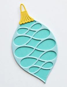 Memory Box Birch Press Design Block Print Dies - Ornament